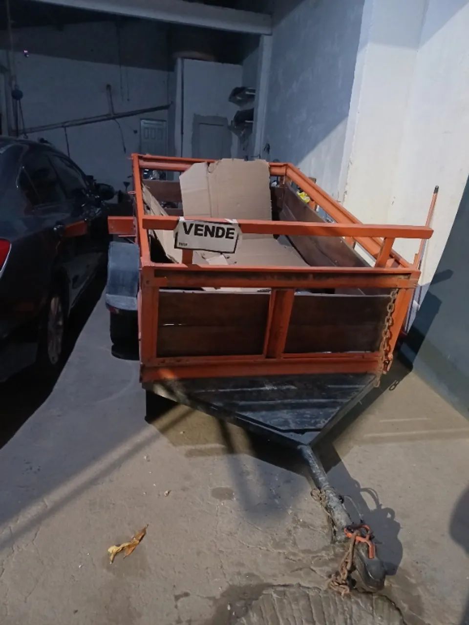 Carroça reboque para carro 