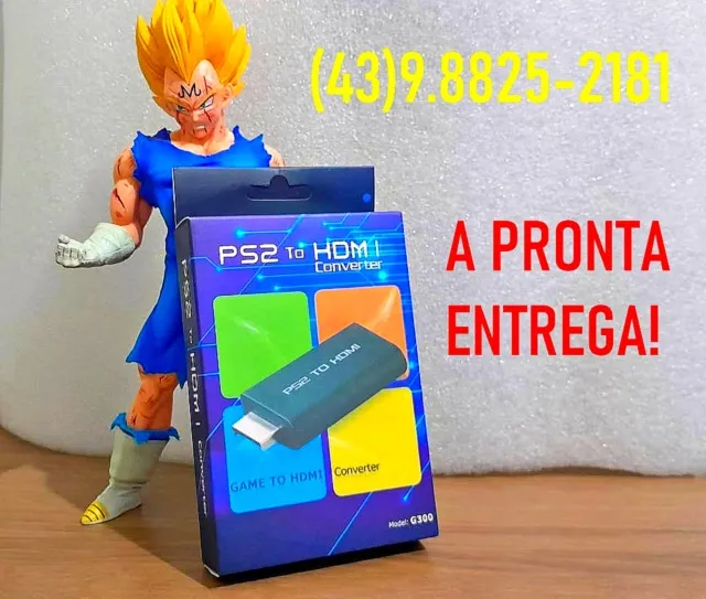 Jogue PlayStation 2 em TVs e Monitores Modernos via HDMI - Ps2 to Hdmi