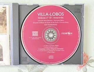 CD Heitor Villa-Lobos: Sinfonia nº 10 - Ameríndia - Foto 4