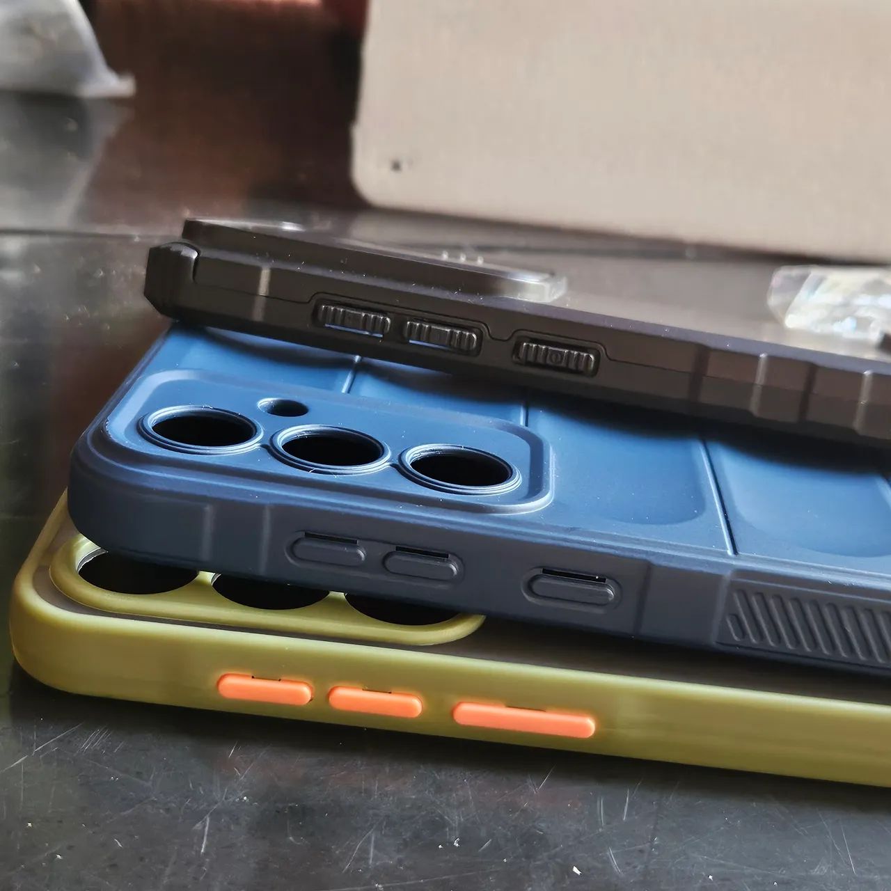 3 capinhas Galaxy A55 5G - Foto 2