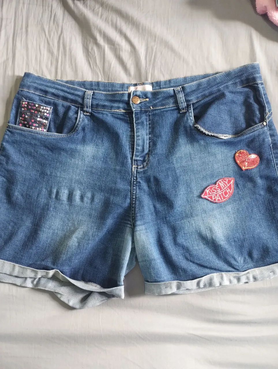 02 shorts usados tamanho 50 - Foto 3
