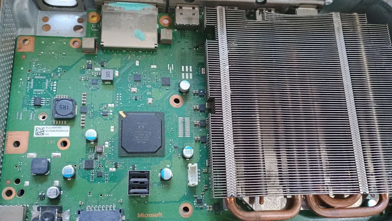 PLACA MÃE XBOX SERIES S COM DEFEITO!! 