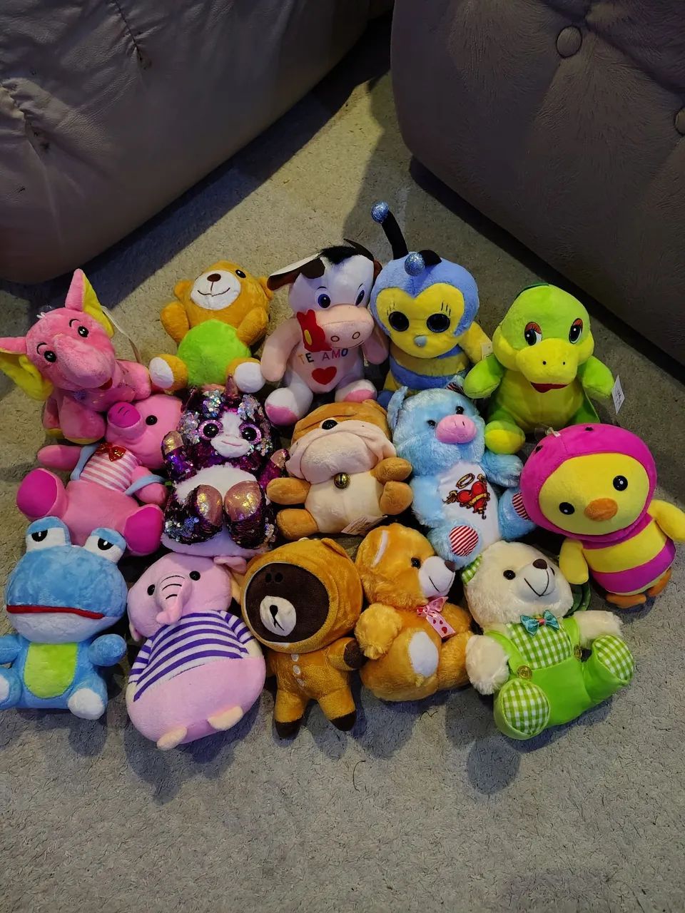 Kit de Bichinhos de Pelúcias