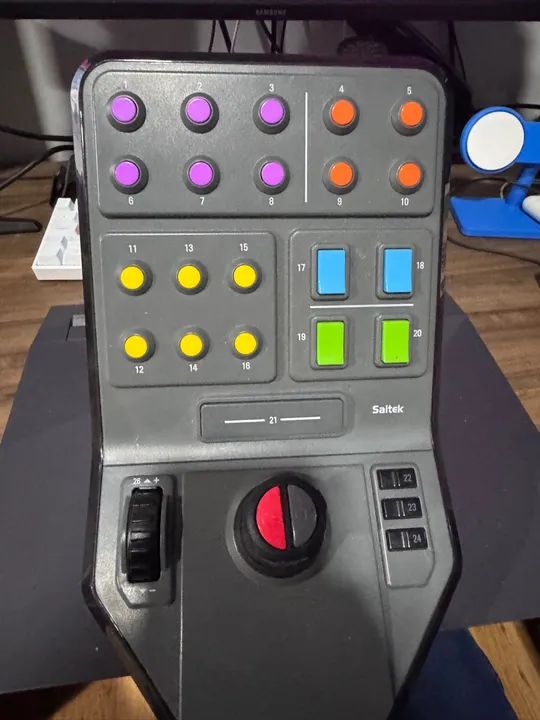 Painel de Controle Saitek para PC - Foto 4