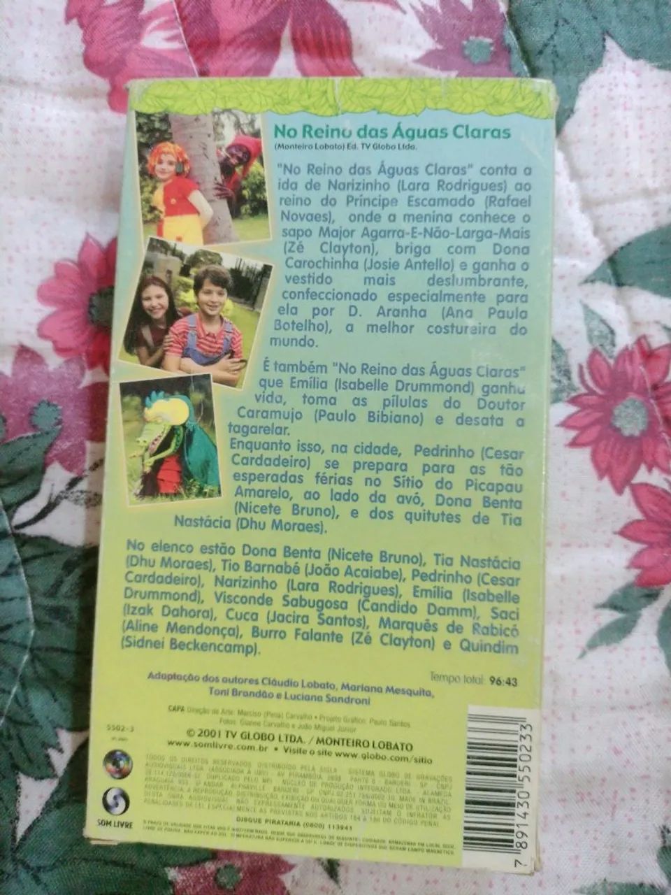 Vhs  Sítio do Picapau Amarelo - No Reino das Águas Claras - Foto 4