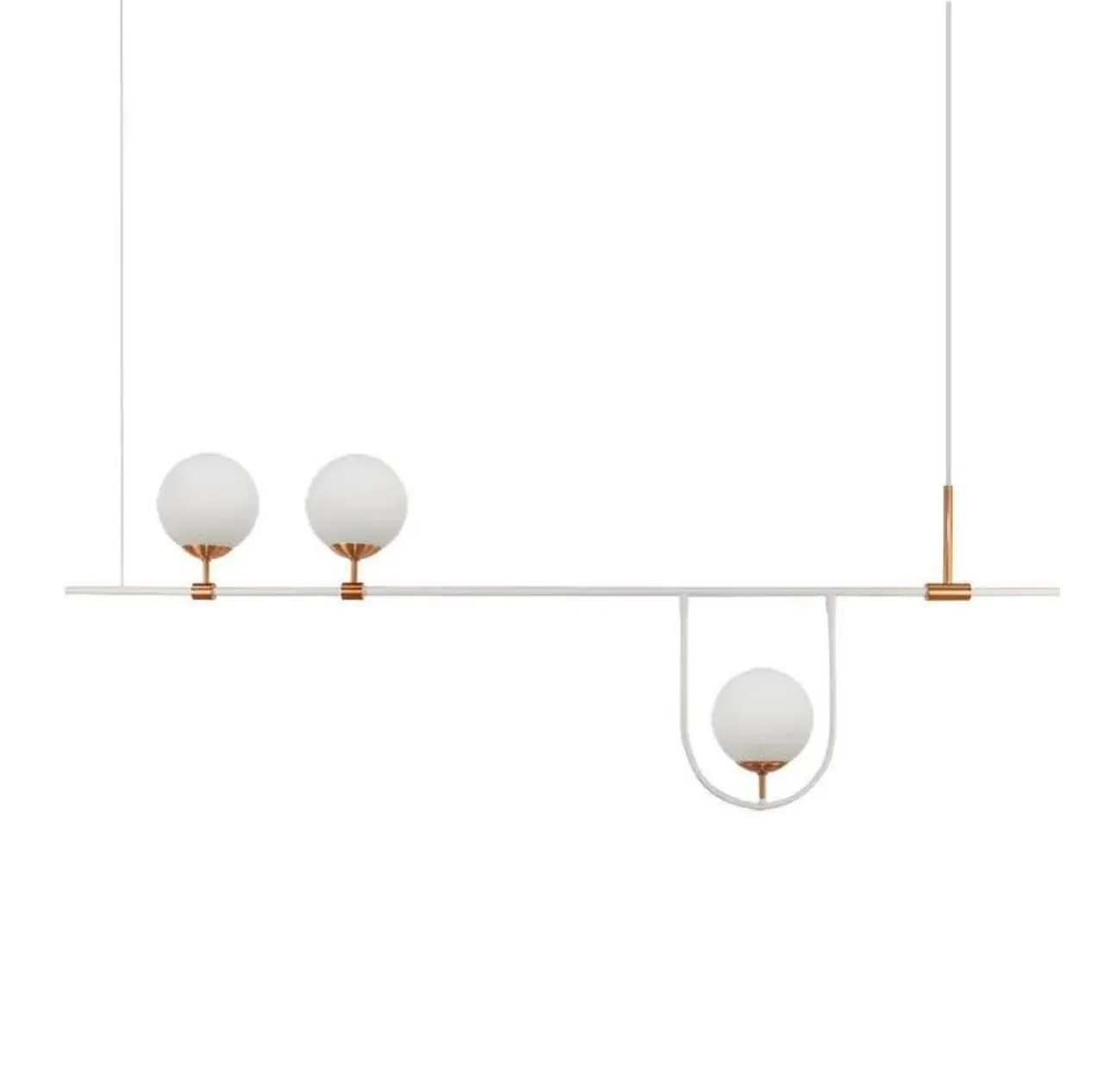 Luminária Pendente Moderna 3 Lâmpadas