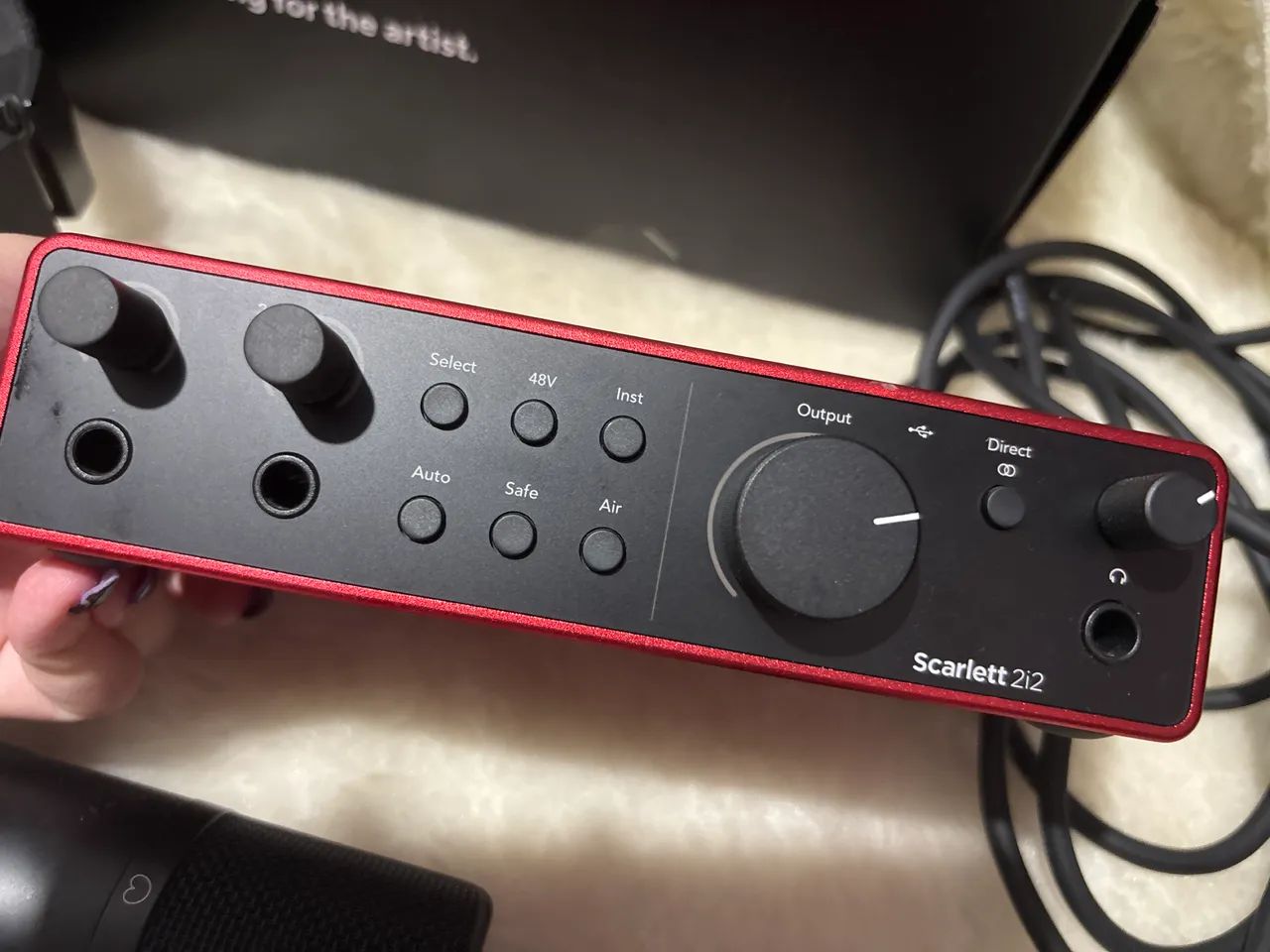 Home studio focusrite scarlet 2i2 4th - Foto 4