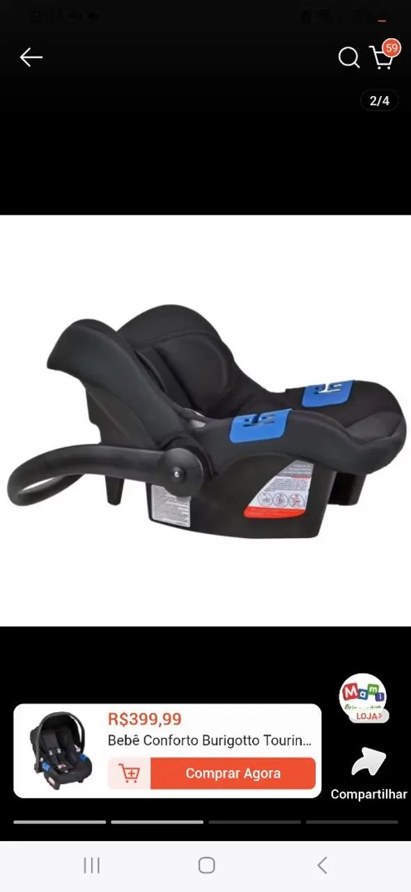 Bebê conforto burigoto - Foto 2