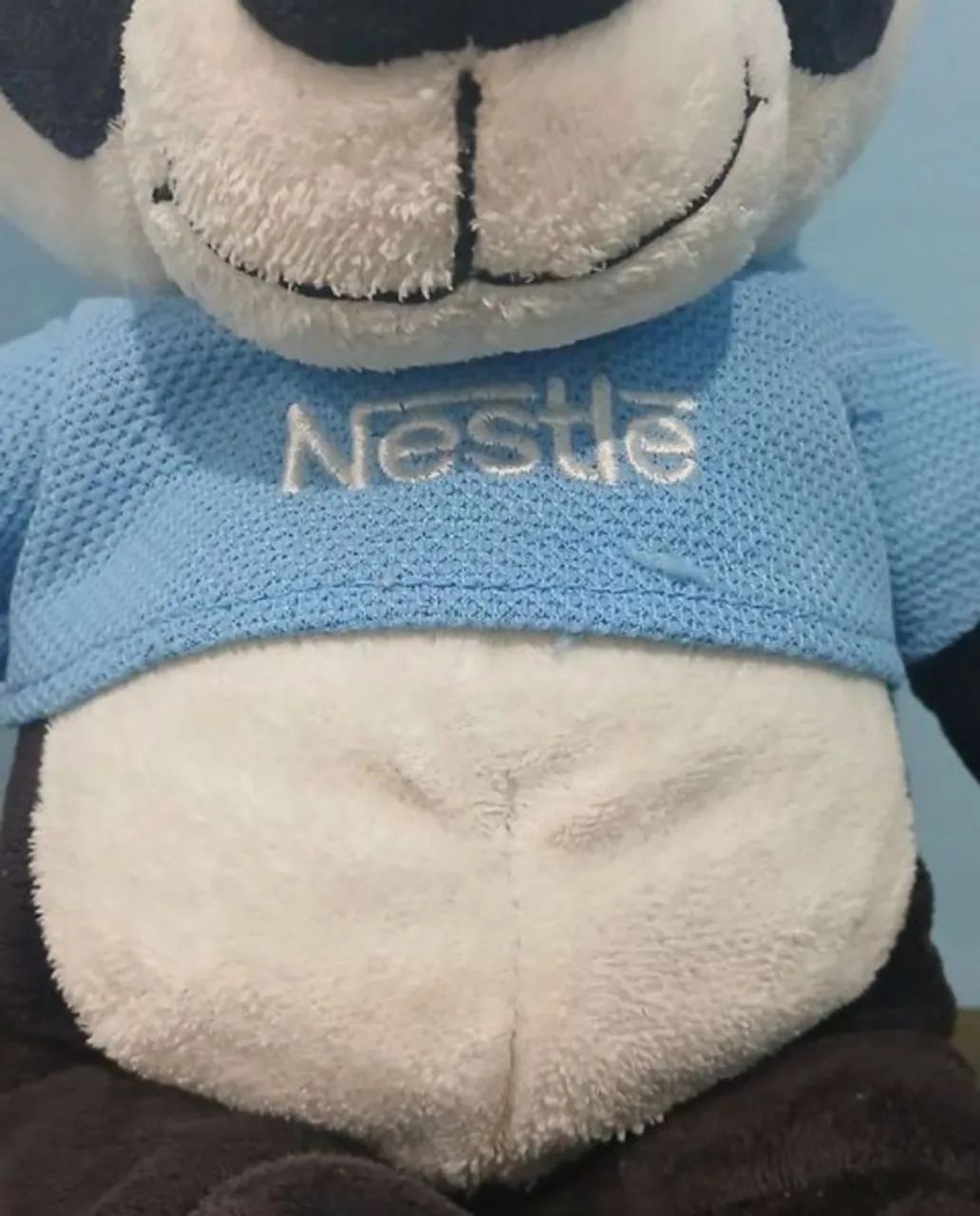 Urso panda de pelúcia nestlé 30cm - Foto 5