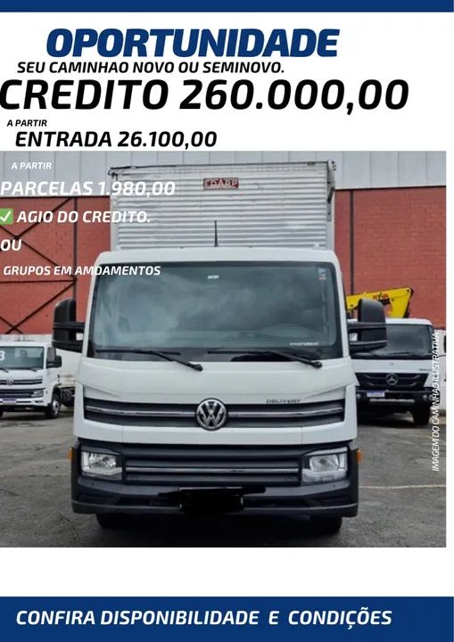 Caminhão Volkswagen Delivery 260.000,00