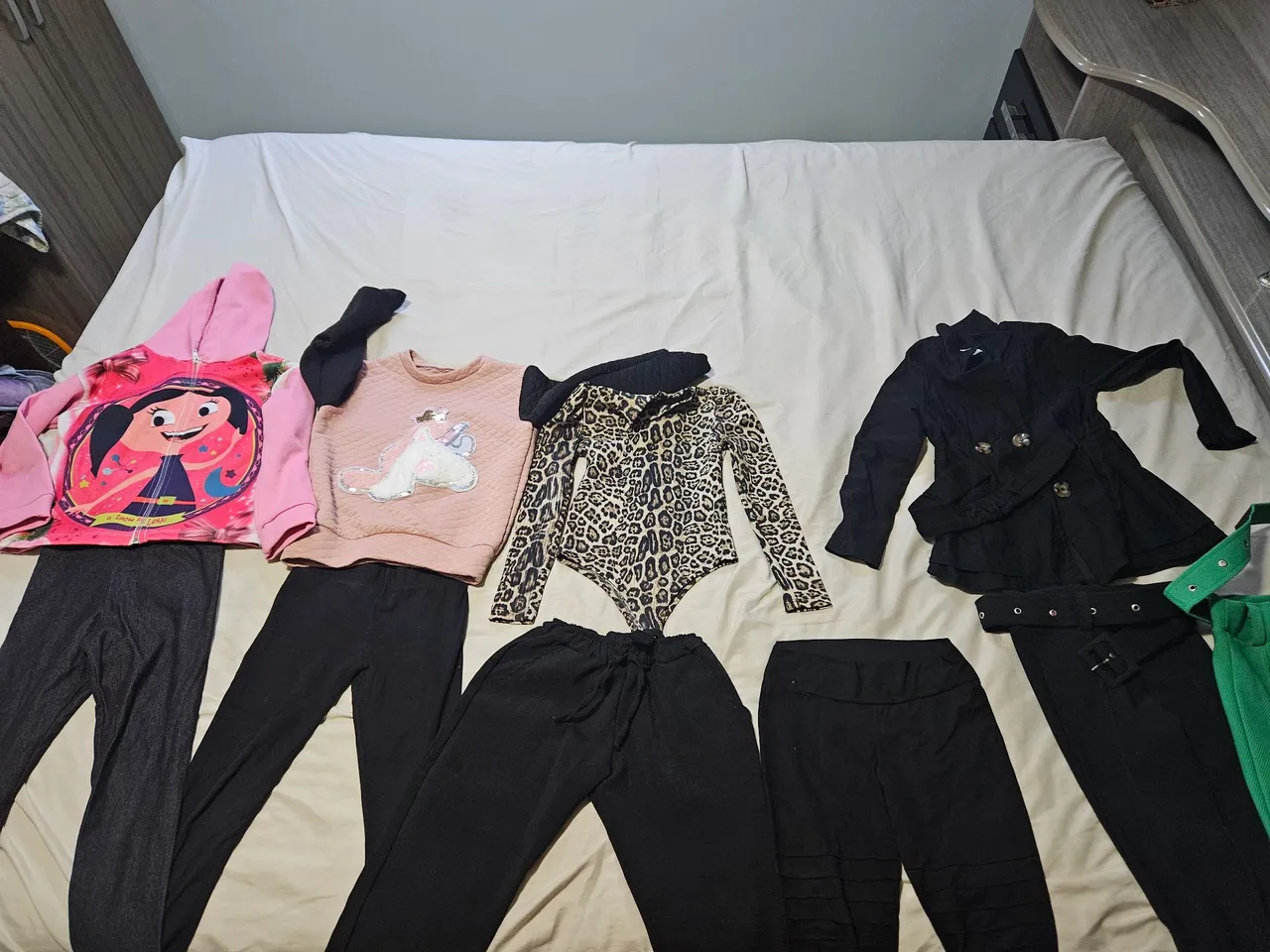 Lote de Roupas Meninas Tam 6 - Outono / Inverno