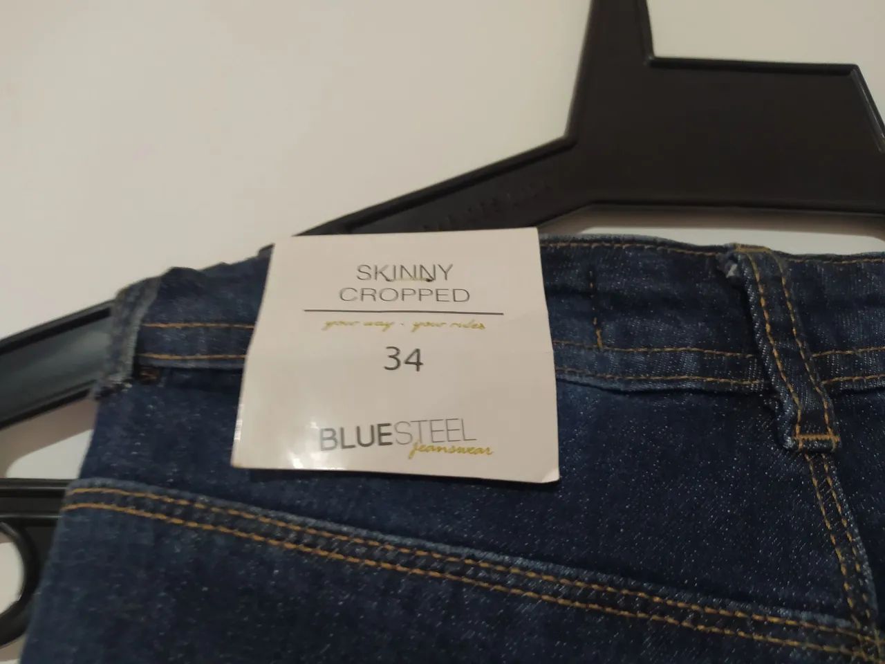 Calça jeans tamanho 34 NOVA - Foto 3