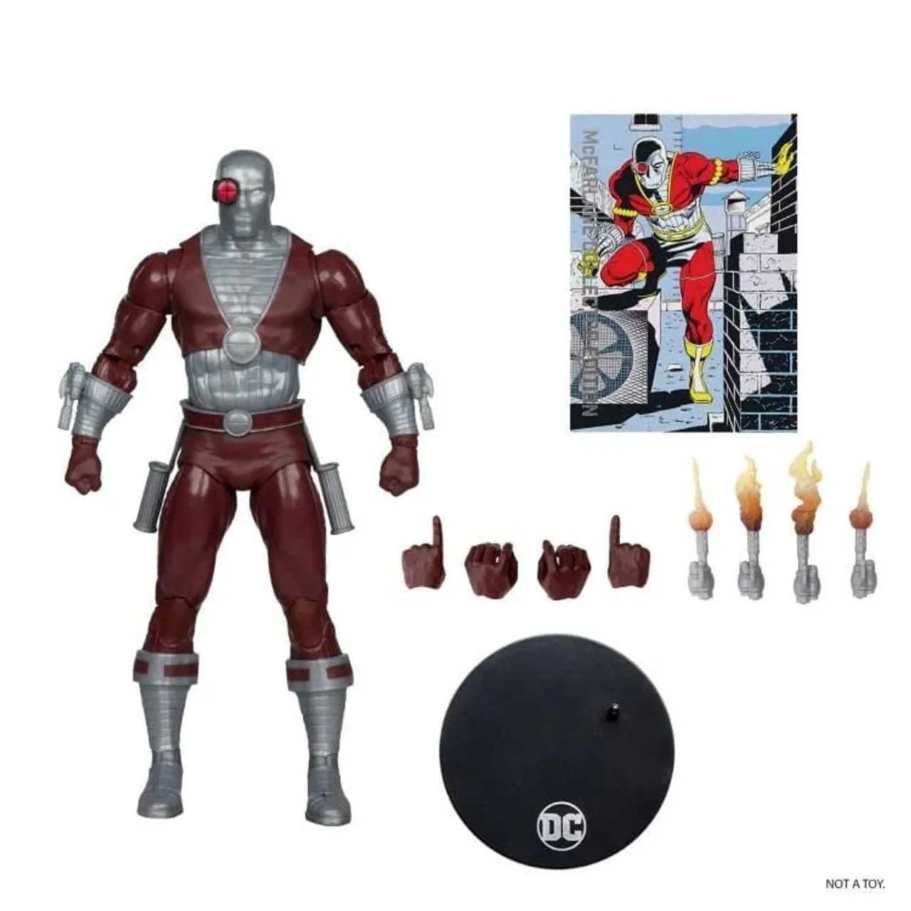 Action Figure Deadshot Pistoleiro - DC Multiverse - McFarlane - Foto 2