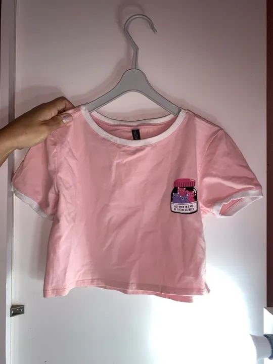 Cropped rosa