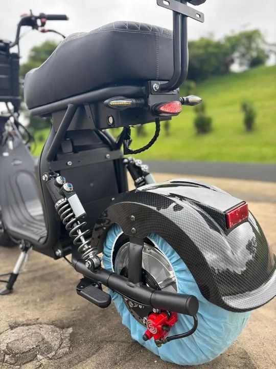Scooter eletrica Wd 3 mini 1000watts velocidade: 32km/hr Autonomia: 60km/h Até 70km - Foto 3