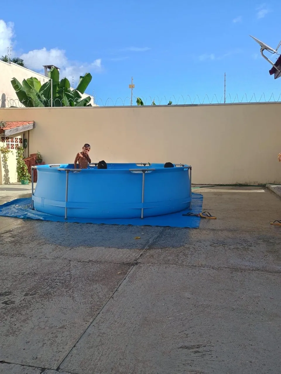 Piscina para o lazer da sua família