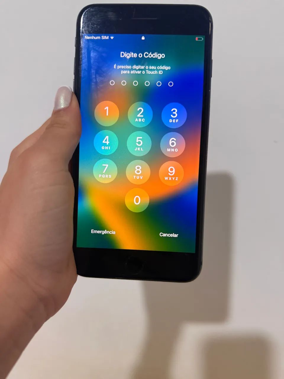 Iphone 8 Plus preto