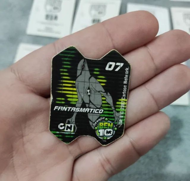 Figurinhas Ben 10 + Tazo Fantasmático  - Foto 5