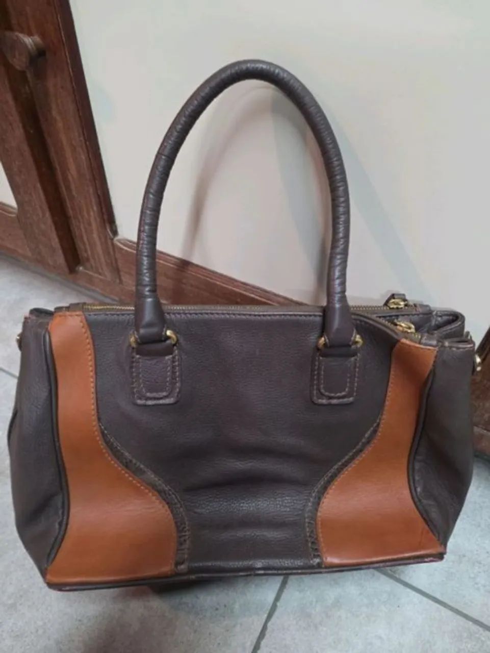 bolsa de couro legitimo  - Foto 2
