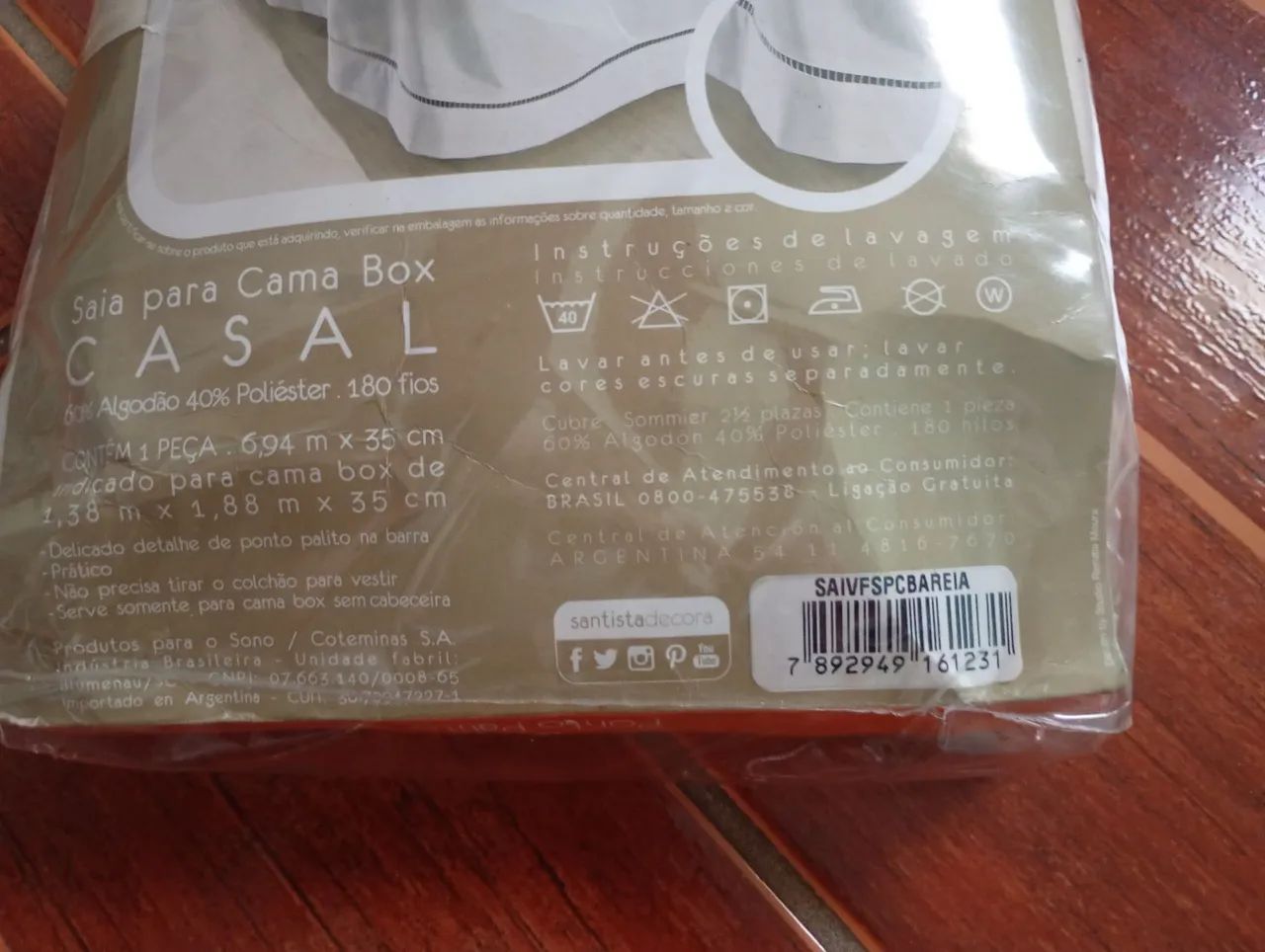 Saia para cama box  - Foto 2