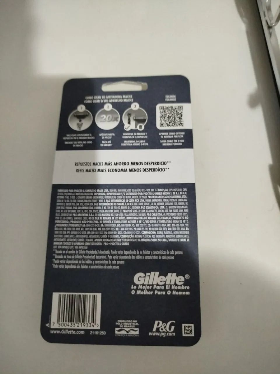 Aparelho de barbear Gillette Mach3  - Foto 2