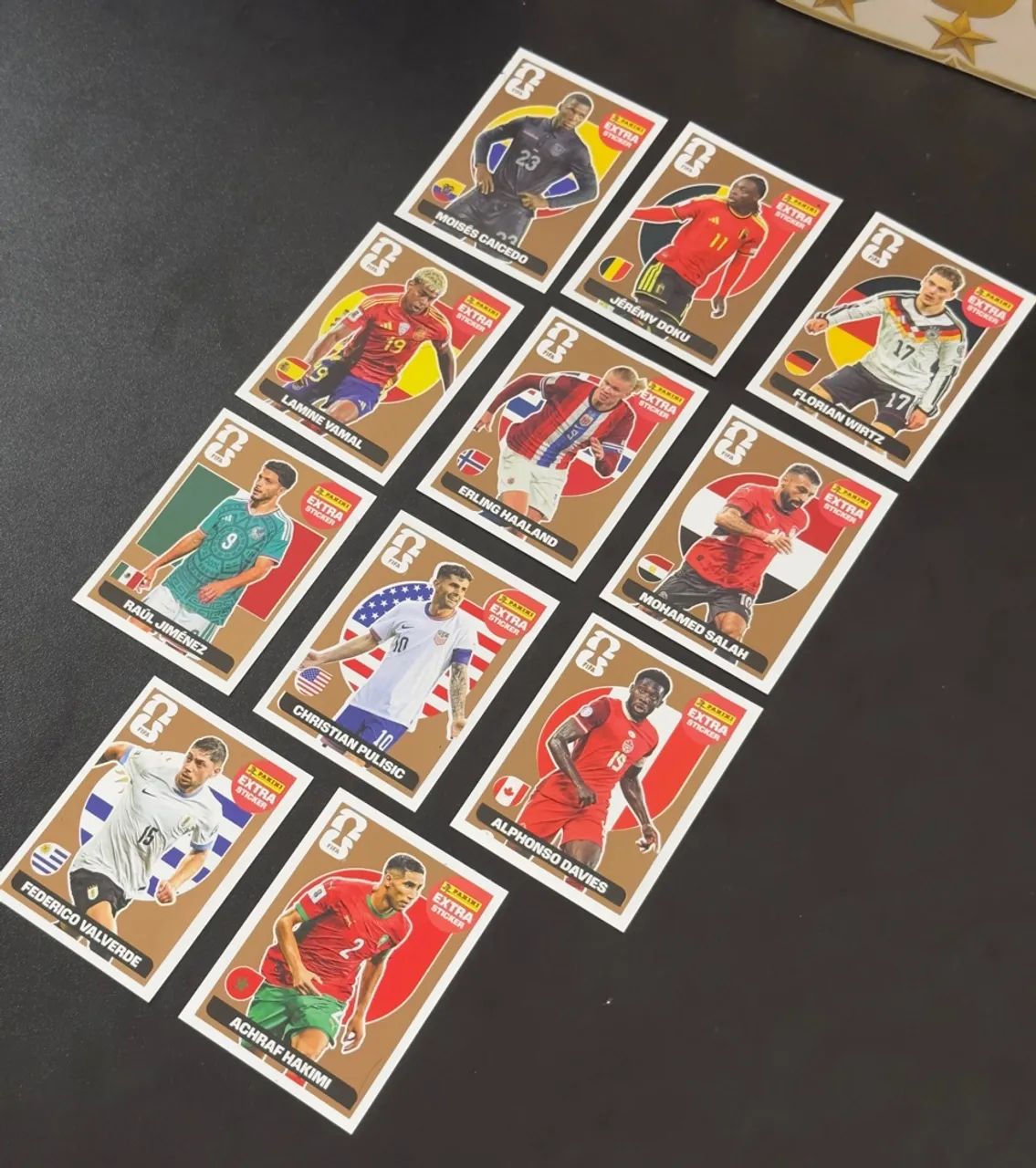 Kit figurinha bronze copa 2026 - Foto 3