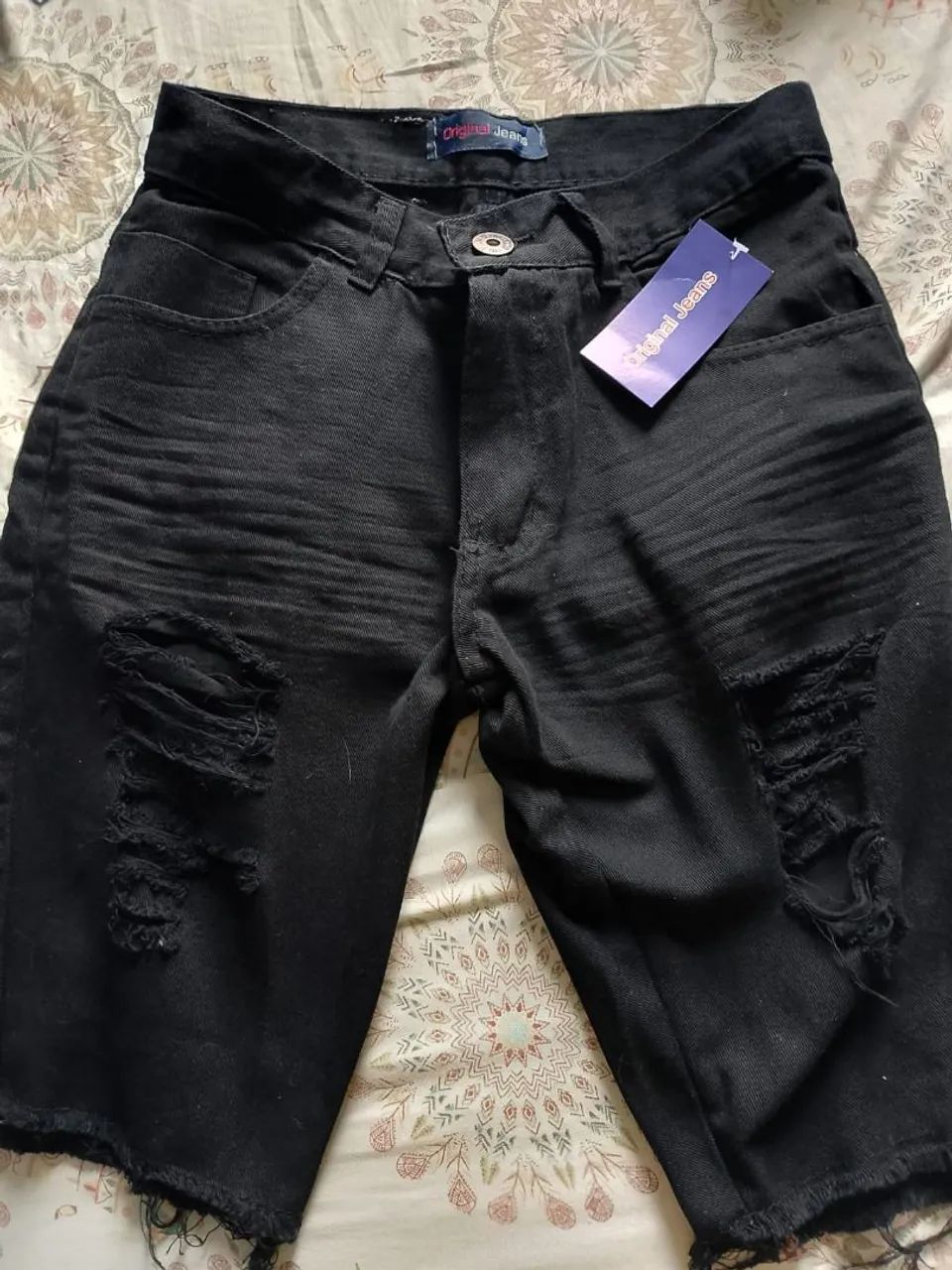 Shorts Jeans TAM 36 - Foto 2