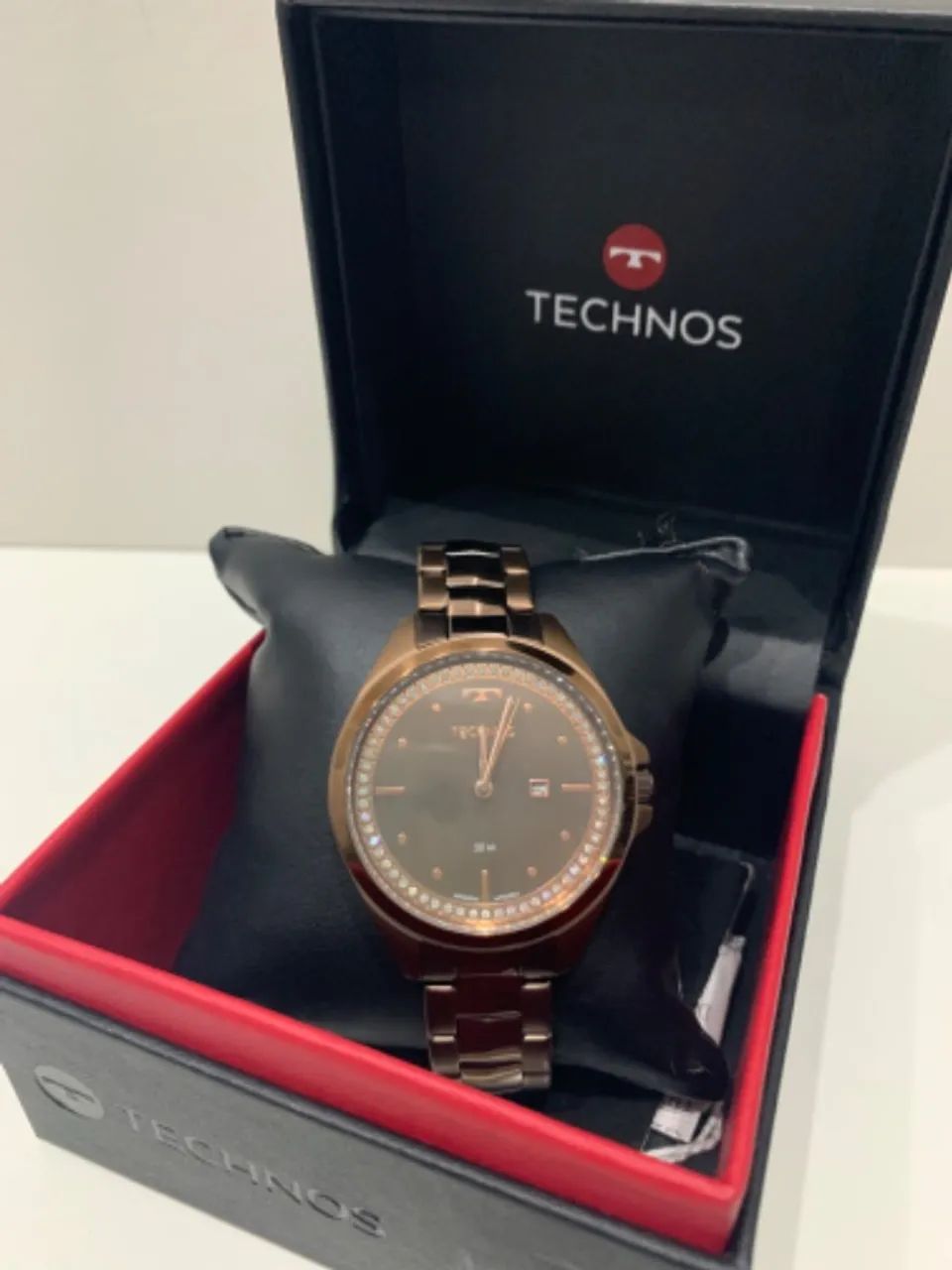 relógio technos elegance feminino