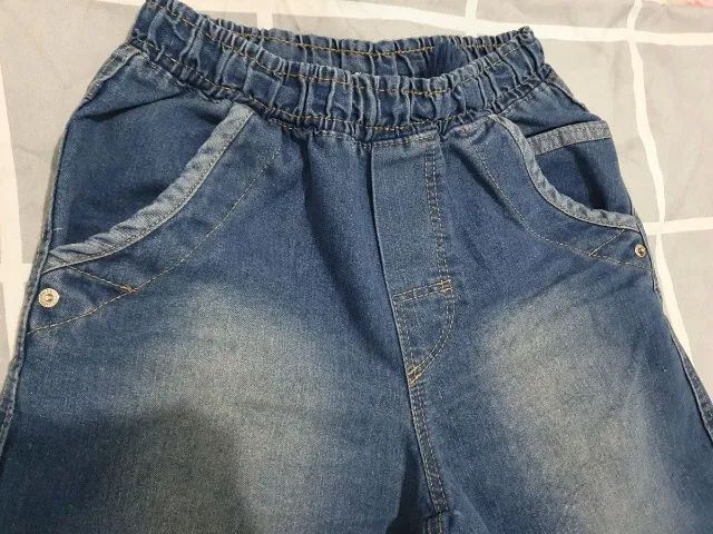Bermuda jeans masculina 12 - Foto 3