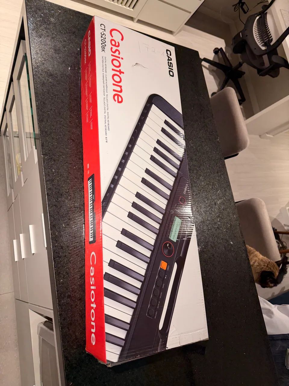 Teclado Casio CT-S200 bk novíssimo - Foto 3