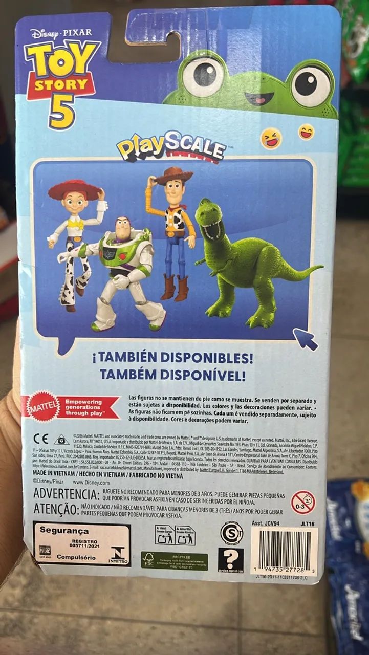Bonecos Toy Story - Woody e Buzz Lightyear Original Mattel  - Foto 4