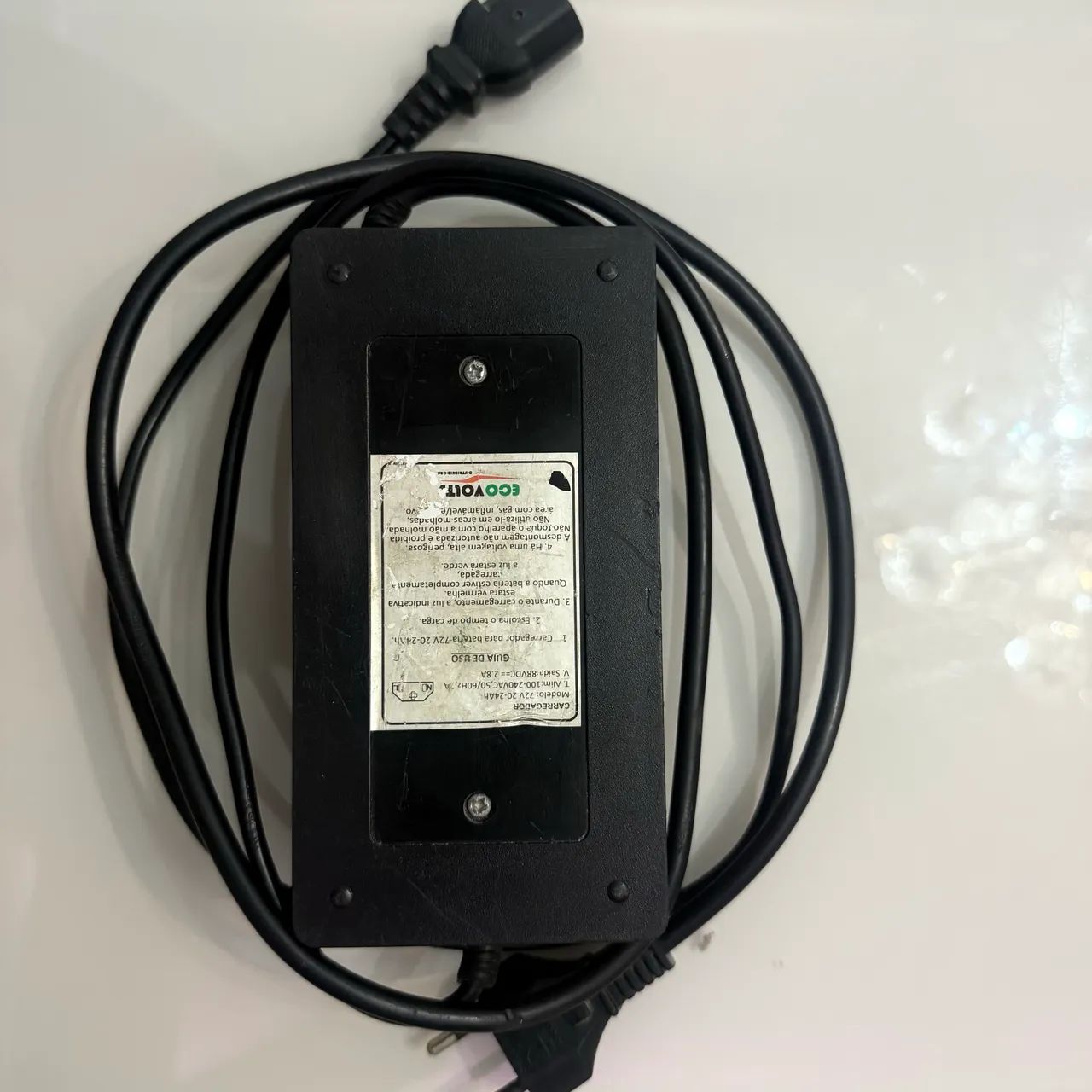 Carregador de scooter elétrica 72v 