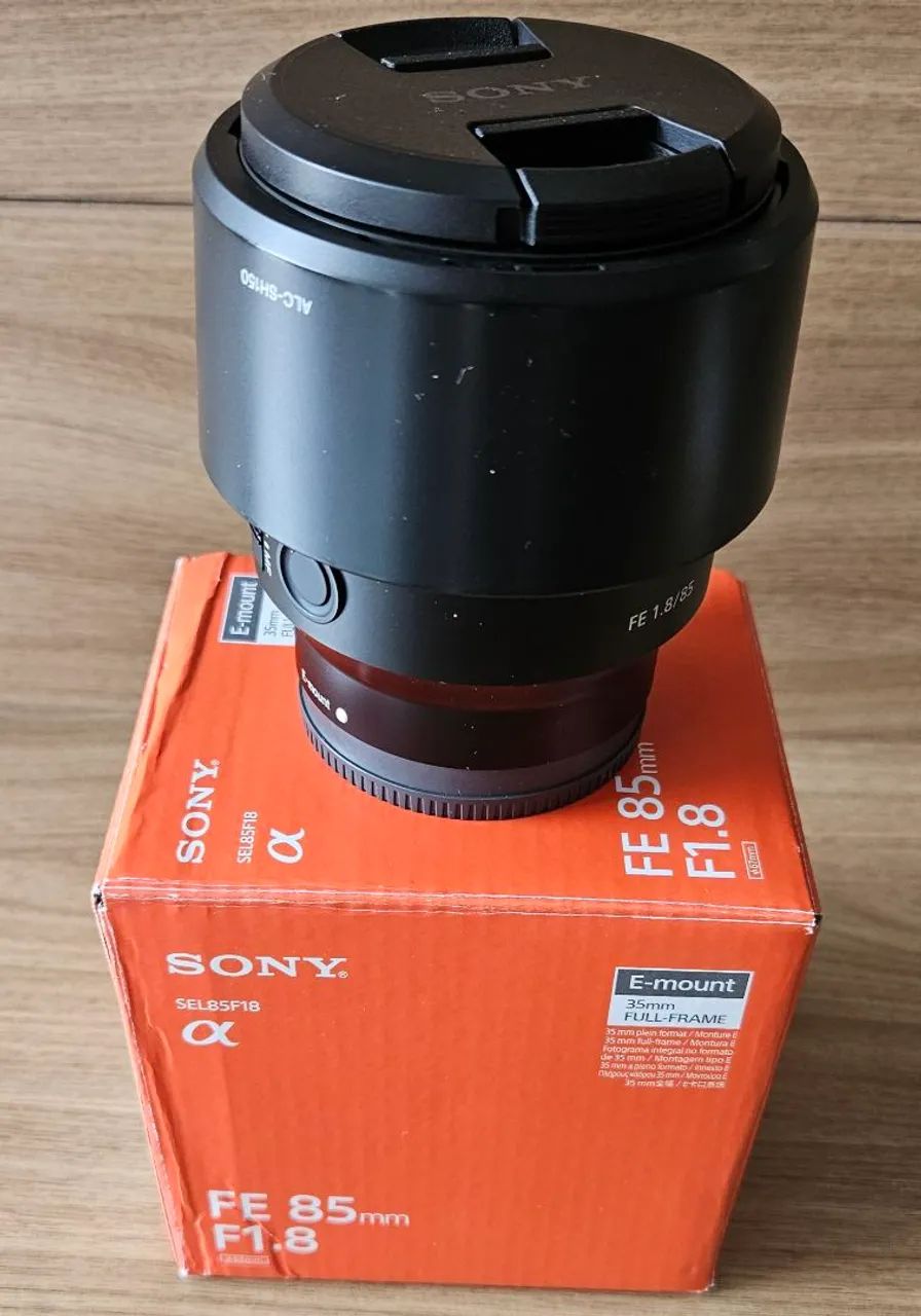 LENTE SONY FE 85MM 1.8 (para peças) - Foto 4