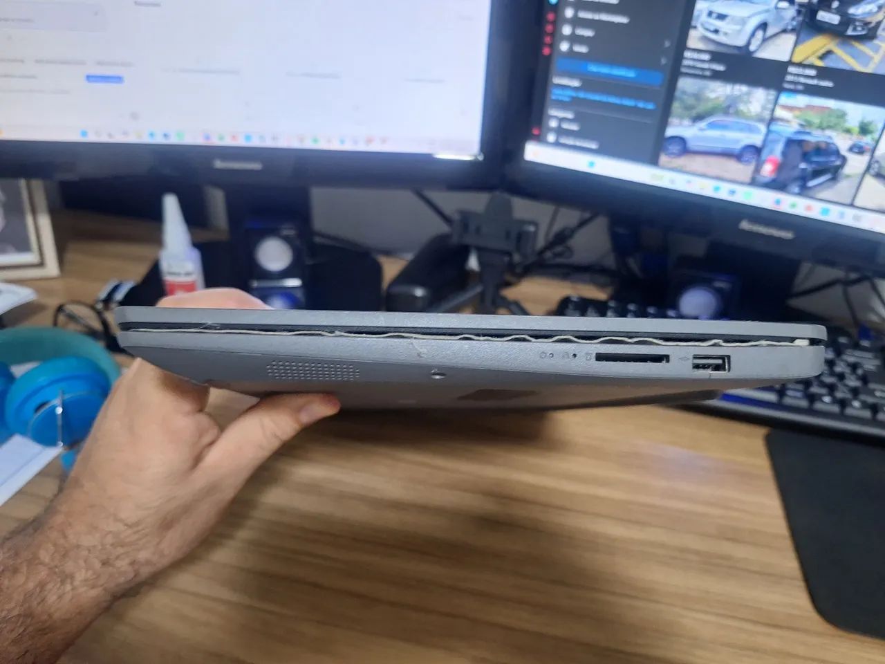 Vendo Notebook Lenovo Ideapad 3 20GB - Foto 3