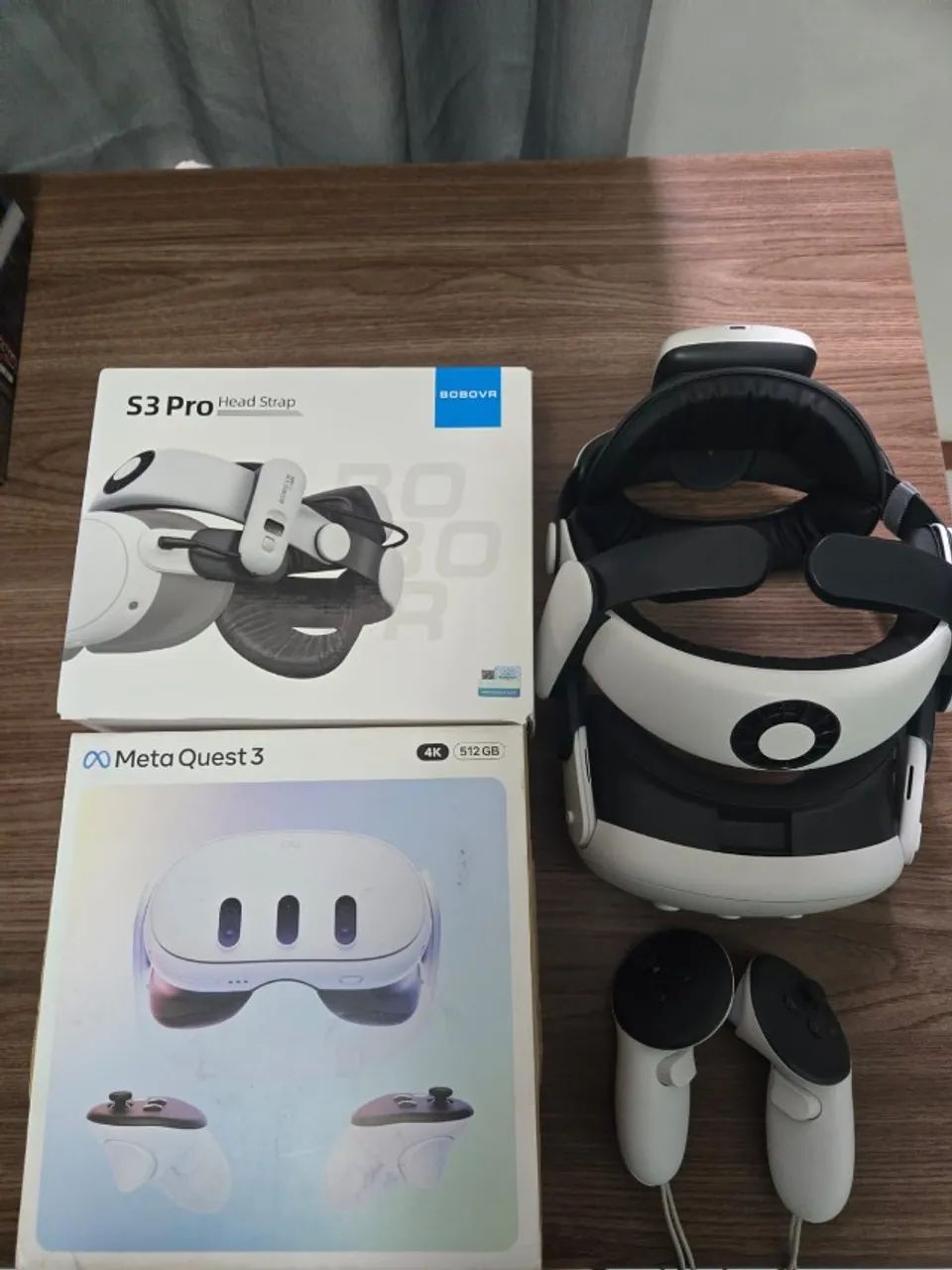  Quest 3 （512GB） S3 Pro セット Oculus Meta Quest 3 - 512GB 4K + Head Strap S3 Pro - Consoles de