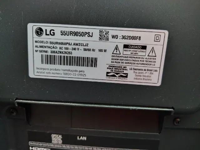TV LG 55/60 Polegadas - Retirar peças 