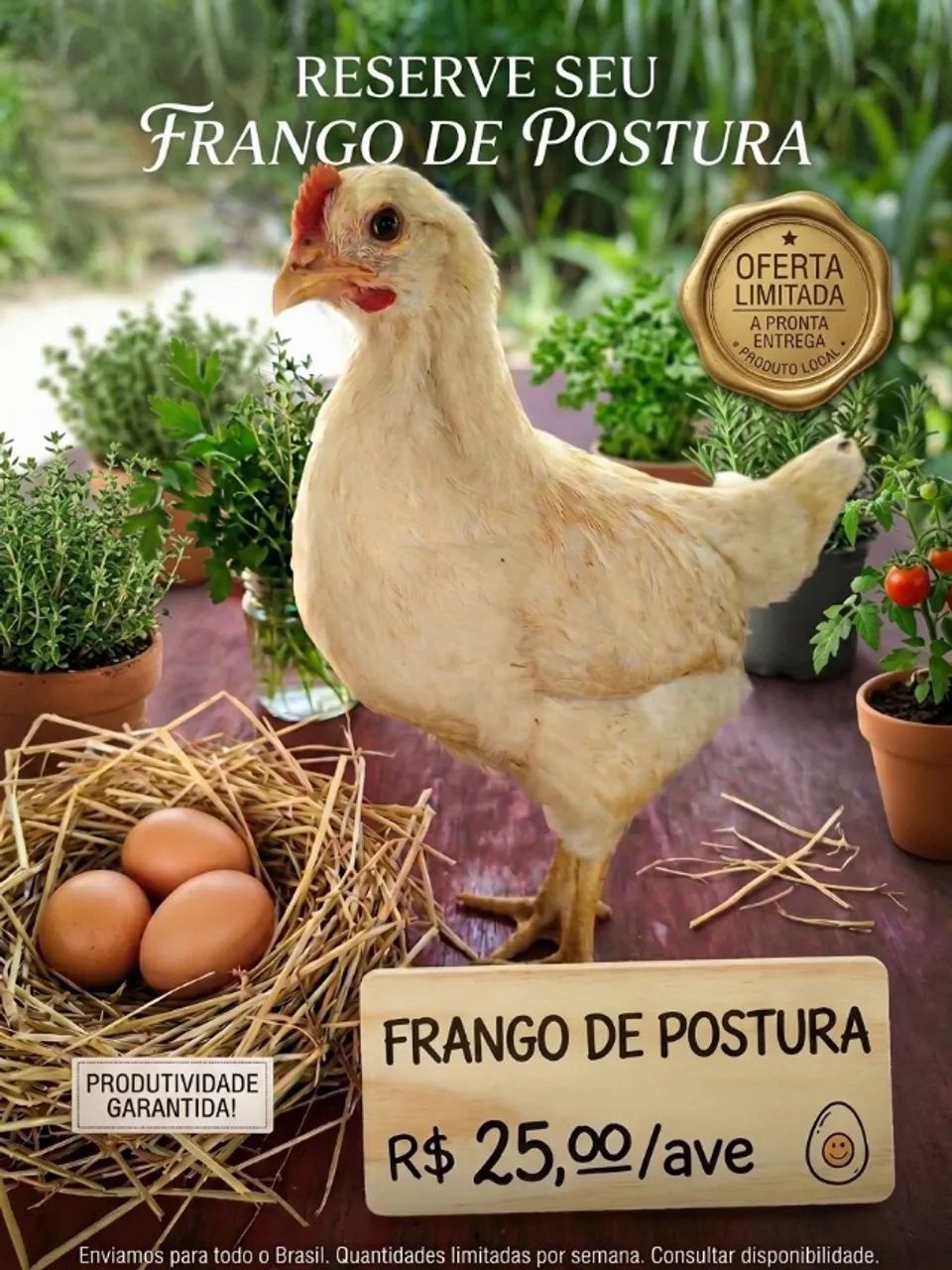 Frangos de postura e corte  - Foto 2