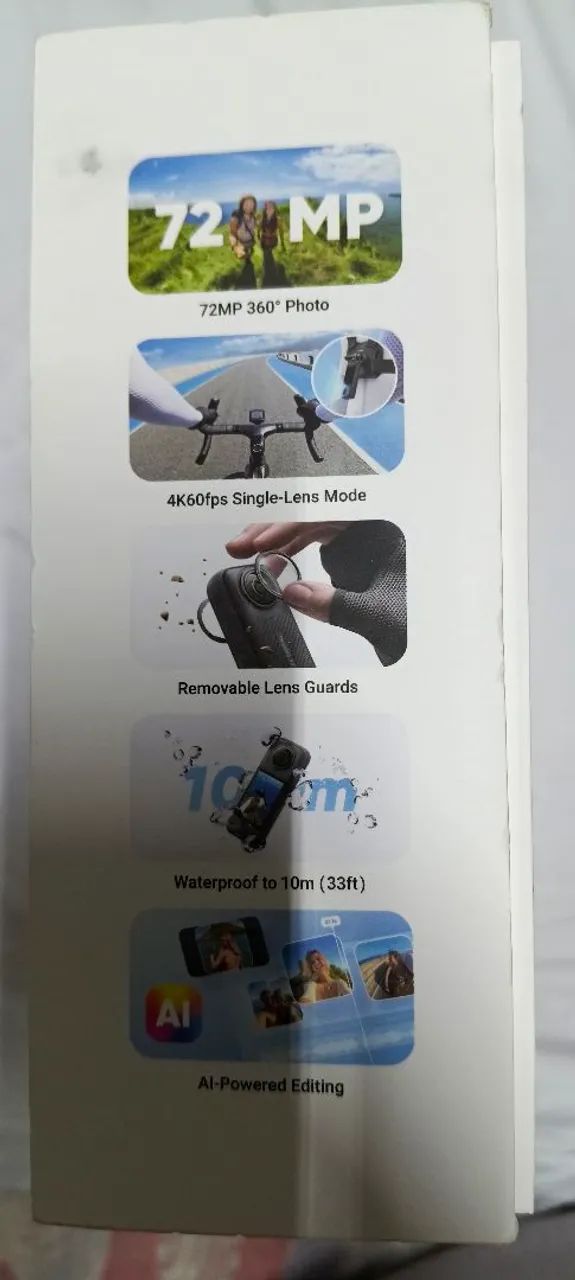 Vende-se câmera insta 360 - Foto 3