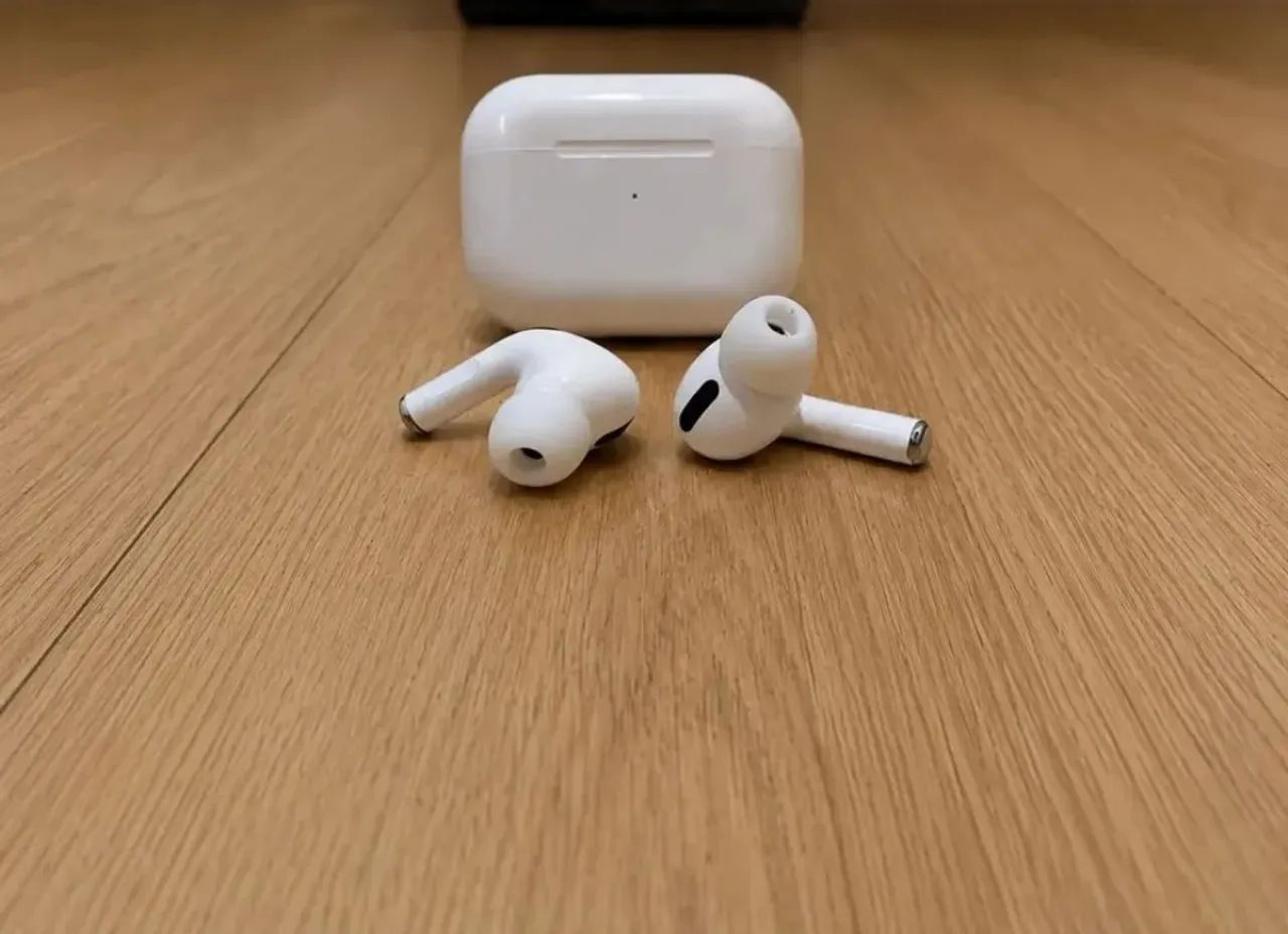 Apple AirPods cor branco - Foto 3