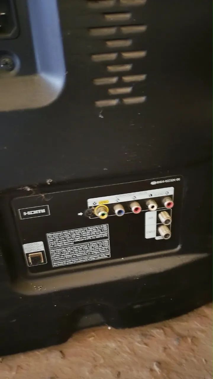 TV Samsung com tela quebrada  - Foto 2