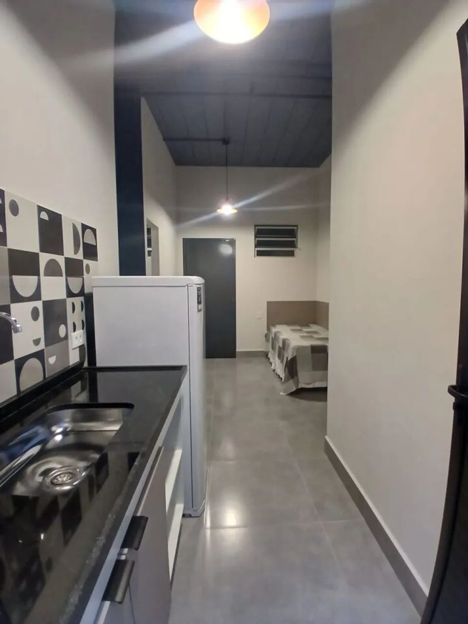 Studio novo mobiliado com quintal ao lado da USP FL43 - Foto 2