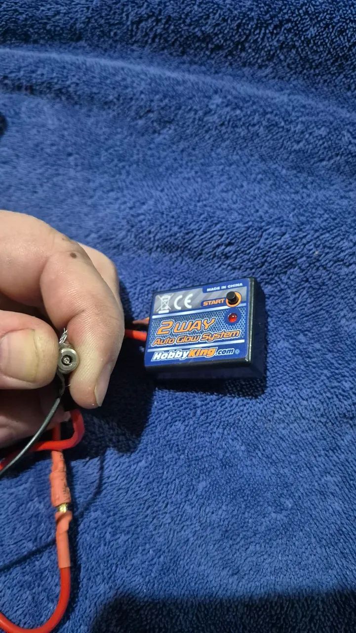 Rc Automodelo Aquecedor de Vela interno pelo Receptor 