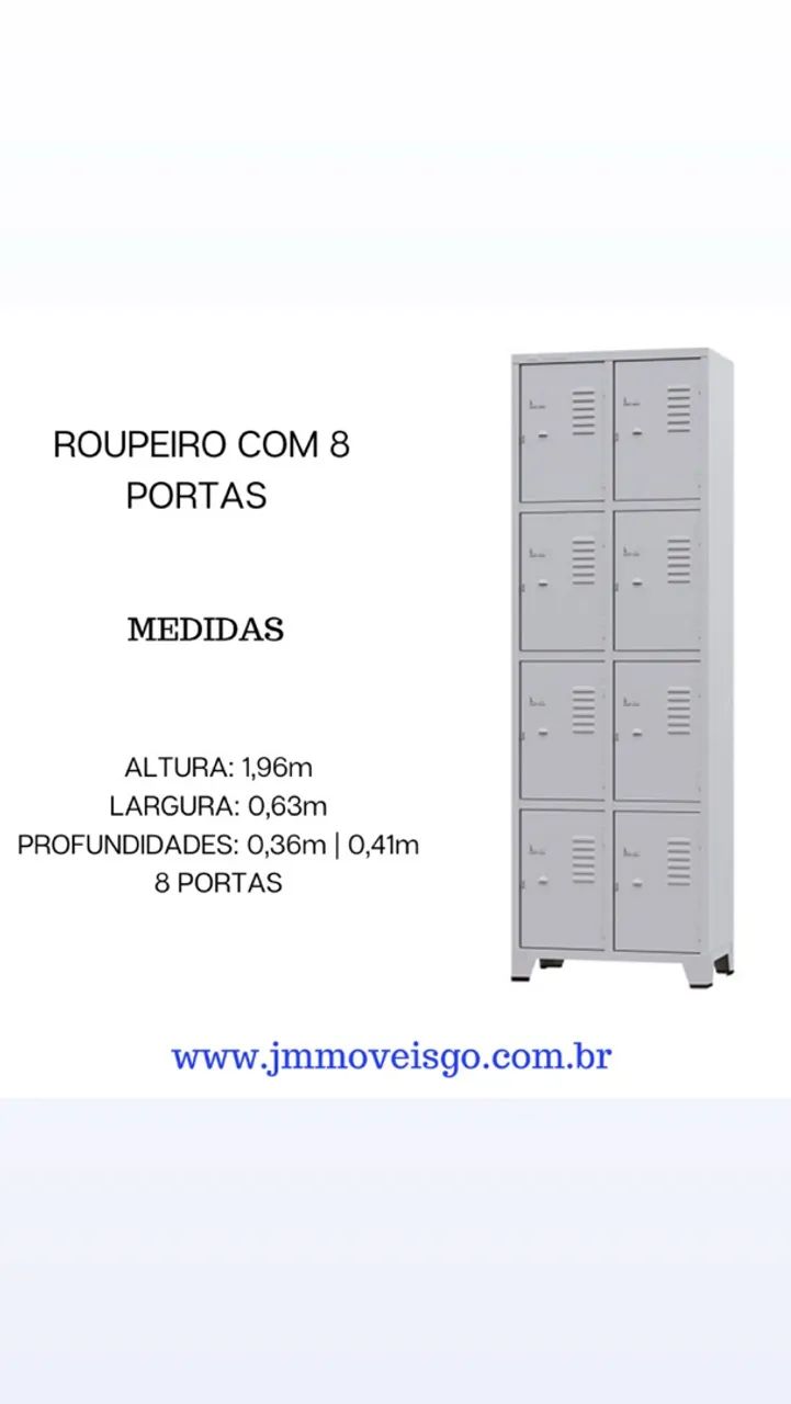 Roupeiro de aço  - Foto 4