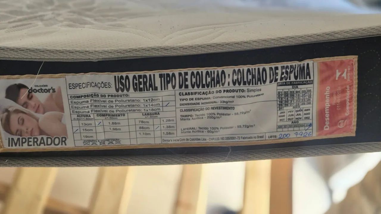 Cama e colchão  - Foto 4
