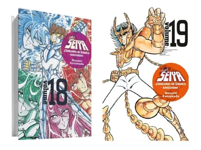 Cavaleiros Do Zodíaco - Saint Seiya Kanzenban JBC (Mangá) - Livros