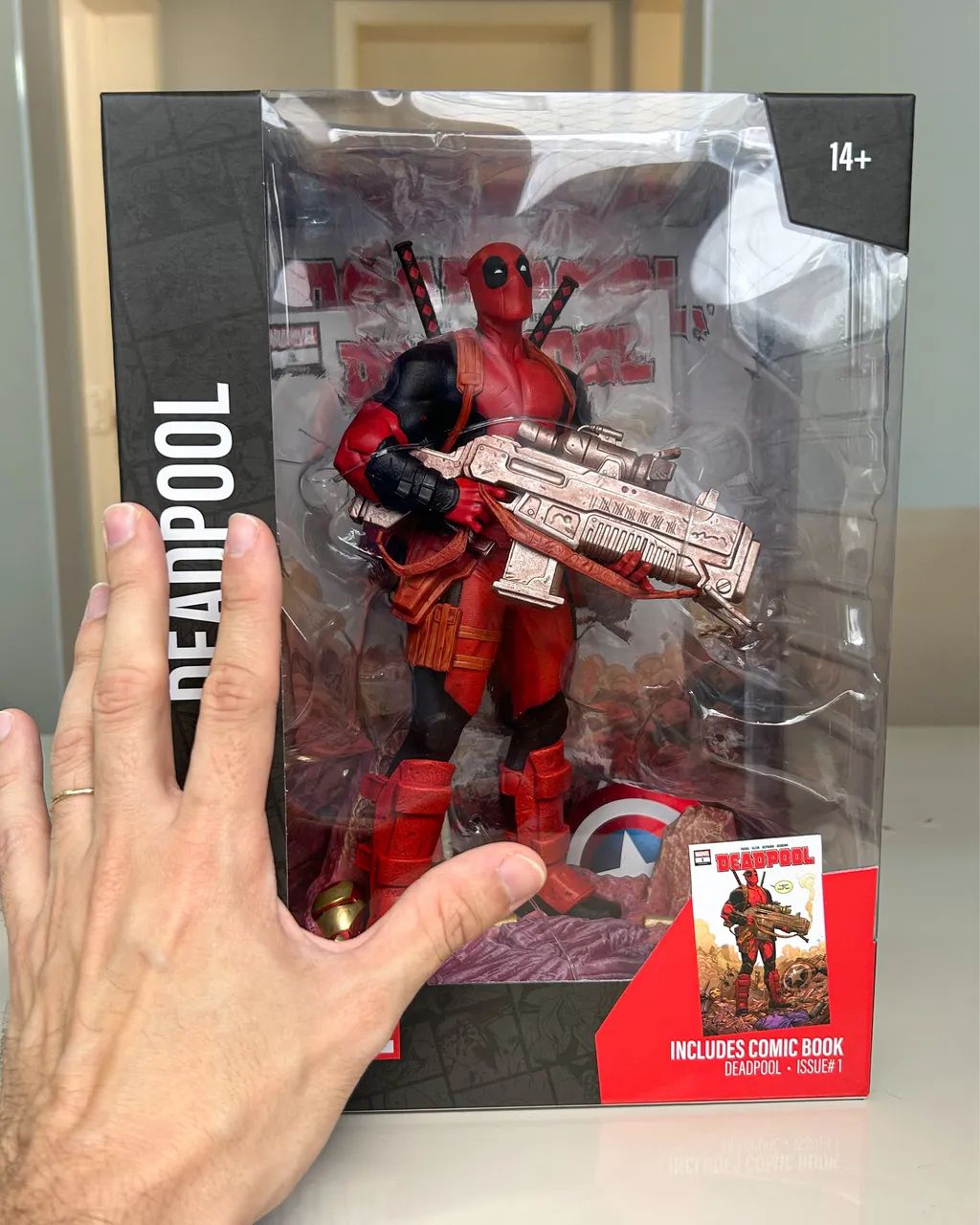 Action Figure Deadpool Mcfarlane Toys Original Boneco Marvel - Foto 5