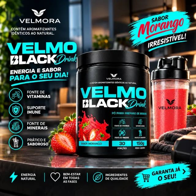 Velmo Black Drink Original - Foto 5