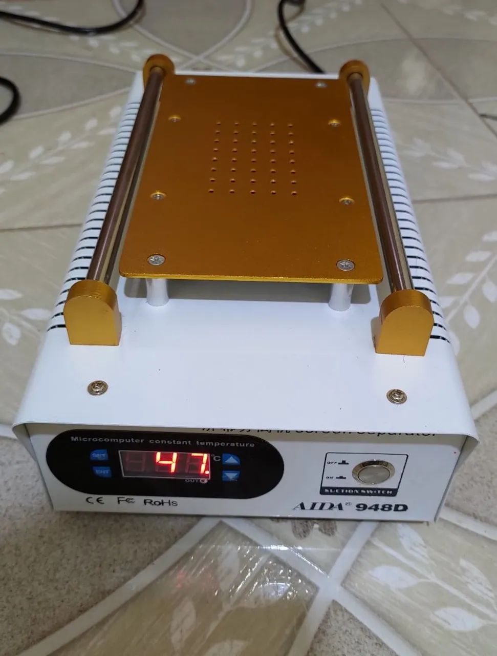 Separadora de LCD Touch Aida 948D 220V Sucção a Vácuo