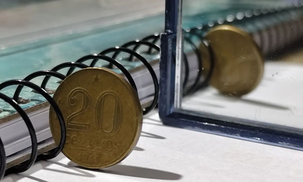 Moeda 20 Centavos 1944 Getúlio Vargas Reverso Invertido - Foto 3