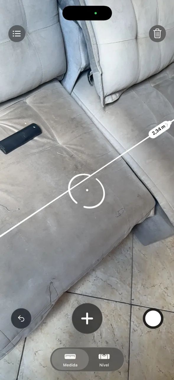 Sofá Retrátil e Reclinável - 2,34m | Cinza - Foto 5